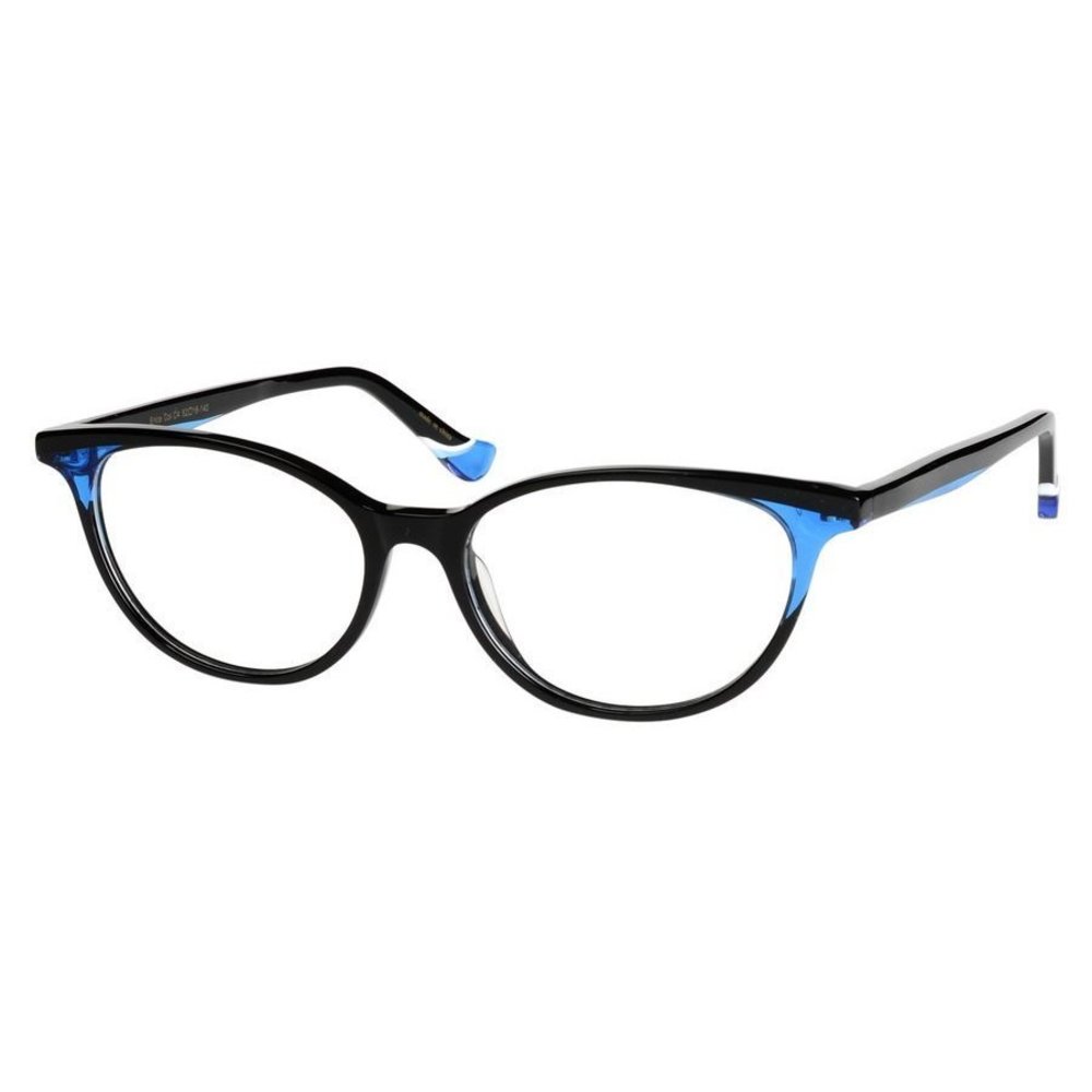 IOTA Erica Eyeglasses C4 Black Crystal Blue 52mm